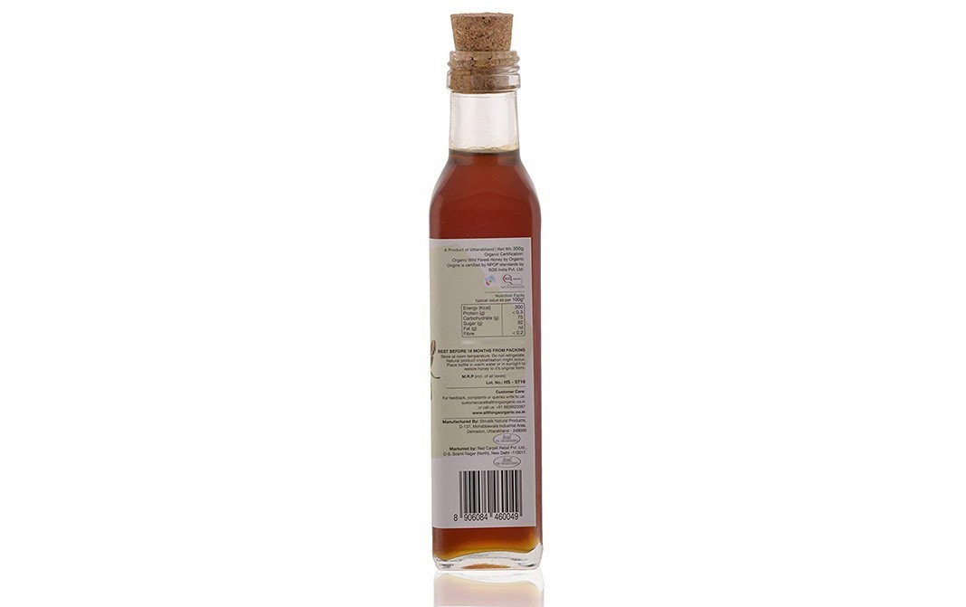 Organic Origins Organic Forest Honey (Made By Bees)   Bottle  350 grams